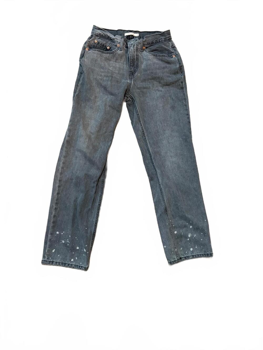 Levi's Low Pro Straight Gray Jeans Size 27